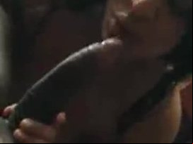 Indian aunty blowjob