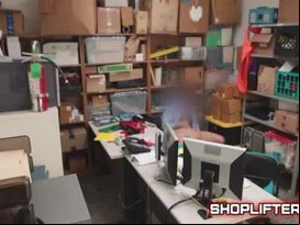 Wild shoplifting amateure reality backroom porn